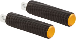 Arlen Ness Knurled Passenger Pegs Gold Fits 2018+ Softail
