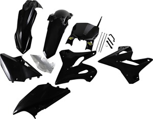 Cycra Complete Powerflow Body Kit Black Fits Yamaha
