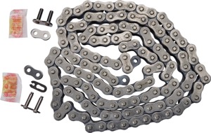 RK 530PRODR-130 ProDR Drag Racing Chain 130 Link Natural - Heavy-duty 530 drag chain, 130 links, For drag racing