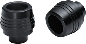 Kuryakyn Lodestar Bar End Sliders Black Fits BMW R1200/1250 GS/Adv