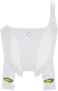 Cycra Stadium Front Number Plate White Fits Honda