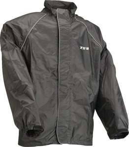 Z1R Waterproof Rain Jacket Black 2XL Men's - Waterproof rain jacket, Black, 2XL, Men's