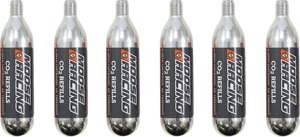 Moose Offroad CO2 Cartridge 6-Pack 16g Threaded - Replacement CO2 cartridges for tire inflators