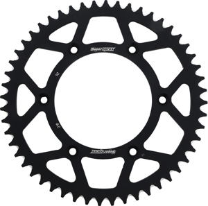 Supersprox 52T Aluminum Rear Sprocket Black Fits Honda