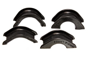 Black Rack and Pinion Bushing Set Fits 70-78 Nissan 240Z
