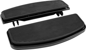 HardDrive Floorboard Kit Black For FLST 86-17 FLT 84-Up - Black floorboard kit for FLST 86-17, FLT 84-Up models