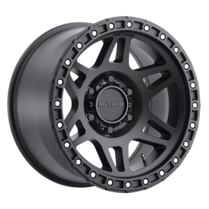 MR312 18x9 +18mm Offset 6x5.5 106.25mm CB Matte Black Wheel
