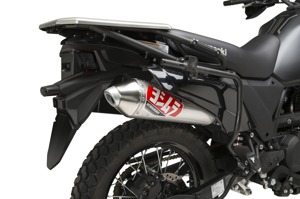 RS-2 Slip On Exhaust - Stainless Steel - For 22-24 Kawasaki KLR650