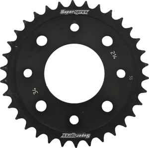 Steel Rear Sprocket 34T - Black - For 14-20 Honda MSX125 Grom