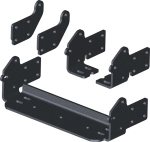 KFI ATV Push Tube Extension Kit 5.4 in.