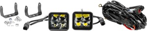 Open Trail Stealth LED Pod Spot Lights 40W 4800 Lumens ATV/UTV - 40W spot LED pods, 4800 lumens, ATV/UTV lighting