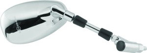 Chrome Right Mirror by BikeMaster Fits 2004 Suzuki LS650 Savage