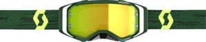 Scott Prospect Goggle Green/Yellow Chrome Lens Adult Size