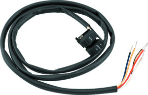 TwinPower Dimmer Horn Switch Black For 96-13 Big Twin XL V-Rod - Black dimmer/horn switch for 96-13 Big Twin XL V-Rod
