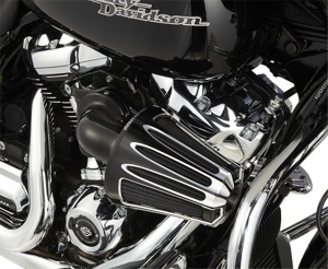 Arlen Ness Black Monster Sucker Air Cleaner Kit - Deep Cut Design