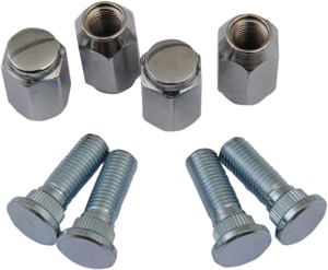 Moose Offroad Wheel Stud/Nut Kit For Yamaha Kodiak Grizzly ATV - Fits Yamaha Kodiak and Grizzly ATVs