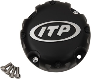ITP Replacement Center Cap Black Fits 4/110 4/137 4/156 Hurricane Wheels