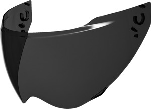 ICON Domain Helmet Shield Limo Black Smoke One Size - Replacement shield for ICON Domain helmets