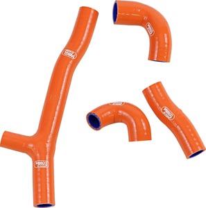 Moose Original Fit Radiator Hose Kit Orange - Radiator hose kit for KTM, Husqvarna, Gas Gas