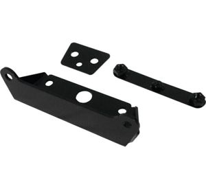 DragonFire Front Bumper Mount Kit Black Fits Polaris RZR XP Turbo S
