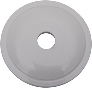 Woody's Round Grand Digger Support Plates 48 Pack White - 48-pack round aluminum plates for Grand Master studs