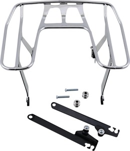 Cobra BA Wrap Around Rack Chrome Fits Harley-Davidson