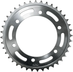 Sunstar Rear Steel Sprocket 40T 530 Silver Fits 97-07 Kawasaki Suzuki