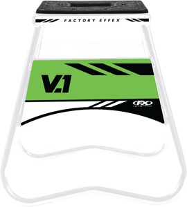Factory Effex V1 Bike Stand Kawasaki White