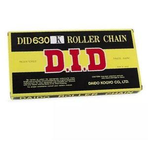 D.I.D 630K Non-Sealed Standard Chain 92 Links - Non-sealed 630 drive chain, 92 links, clip type