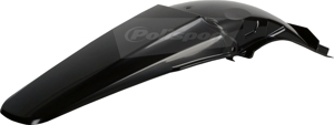Rear Fender - Black - For 08-17 Suzuki RMZ450