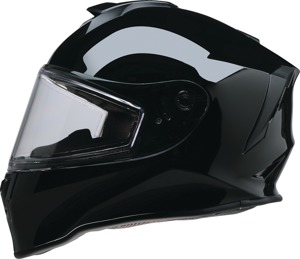 Z1R Youth Warrant Snow Helmet - Medium, Gloss Black - Youth snow helmet, gloss black, size M