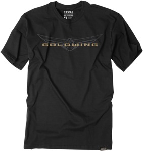 Factory Effex Men's Gold Wing Sketched Tee Black XL
