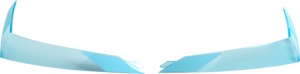 Icon Airform Helmet Rear Spoiler Blue One Size - Replacement rear spoiler for Icon Airform helmets