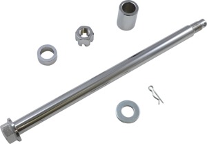 Drag Specialties Rear Axle Kit Chrome For Harley Touring Models - Rear axle kit for Harley-Davidson Touring models
