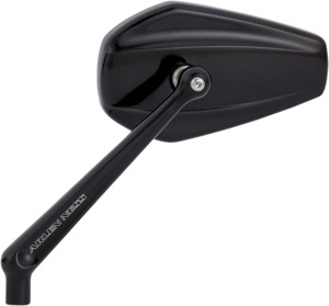 Arlen Ness Billet Mini Stocker Mirror Black Right Side