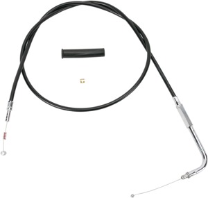 Drag Specialties Black Vinyl Idle Cable 48-1/2in for Harley-Davidson - Idle cable 48-1/2in for Harley-Davidson models