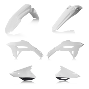 Acerbis Body Kit White/Black For 22+ CRF250R 21-24 CRF450R - Plastic kit for Honda CRF250R/CRF450R 2022-2024