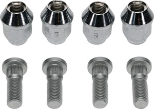 Moose Offroad Wheel Stud Nut Kit For Suzuki KingQuad 4x4 Models - Wheel stud and nut kit For Suzuki KingQuad 4x4