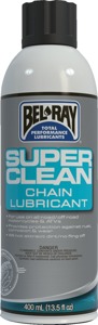 Bel-Ray Super Clean Chain Lube 400ml Aerosol Spray - 400ml chain lube aerosol for O/X/Z-ring chains