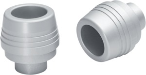 Kuryakyn Lodestar Bar End Sliders Silver Fits BMW R1200/1250 GS/ADV