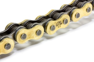 Renthal 520 R3-3 SRS Drive Chain Gold 114 Link - 520 R3-3 SRS chain, 114 links, Gold