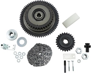 Chain Drive Kit w/Ball Bearing Clutch 25T by Belt Drives Ltd.