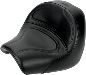 Saddlemen Renegade Deluxe Solo Seat Black For Yamaha Road Star - Solo seat fits Yamaha XV1600/XV1700 Road Star
