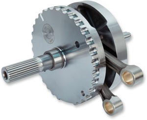 S&S 4-3/8in Stroke Flywheel Assembly for Harley Big Twin 2007-2016 - 4-3/8in stroke flywheel for Harley Big Twin 2007-16