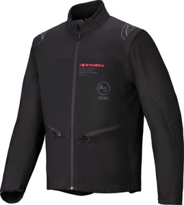 Alpinestars Lite-Dura Softshell Jacket Black Medium - Softshell jacket in black, size medium
