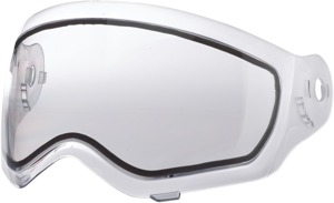 Z1R Range Helmet Dual Pane Shield Clear One Size - Replacement shield for Z1R Range helmets