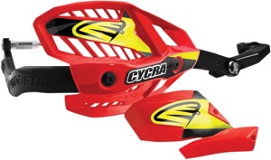Cycra Probend Ultra Handguards w/Clamp 7/8" - Red