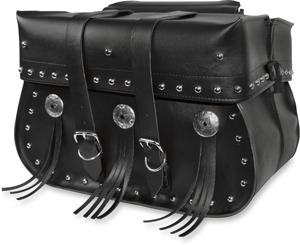 Willie & Max American Classic Saddlebags Chrome 14.5"x11.5"x5.5"