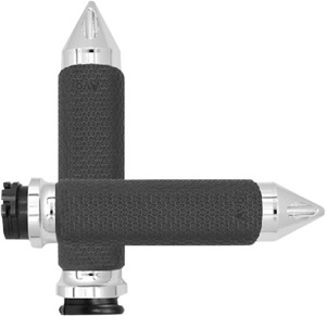 Avon Memory Foam Grips Chrome 1.375" Spike Cable