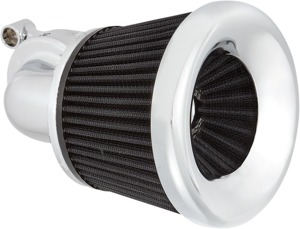 Arlen Ness Velocity 90 Deg. Air Cleaner Kit Chrome